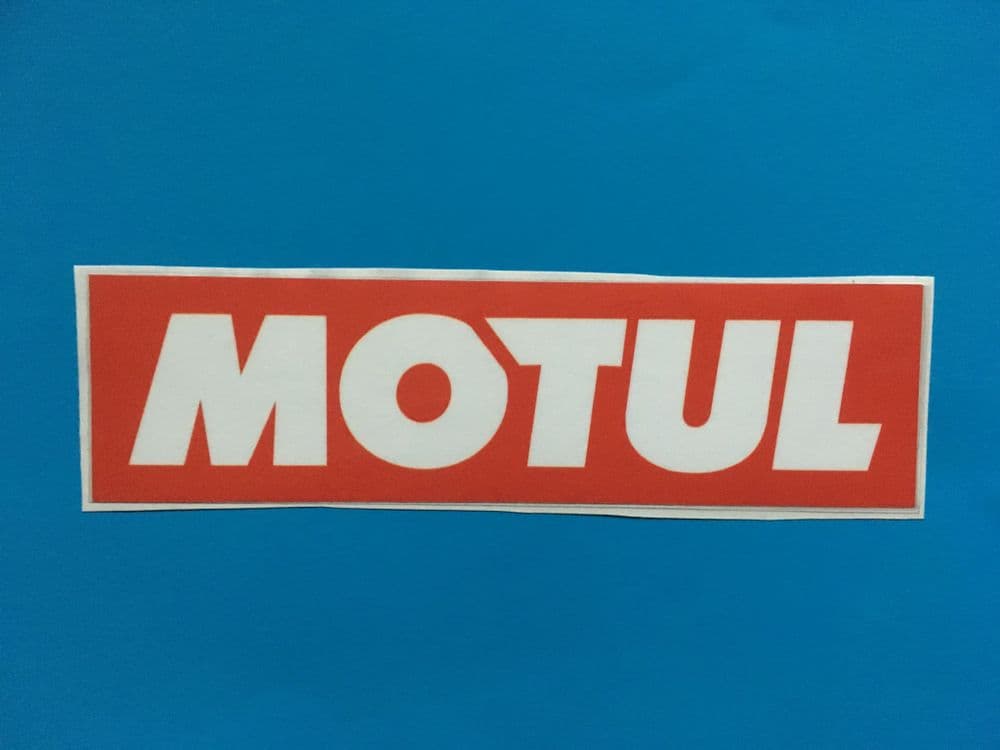 MOTUL sticker/decal x2