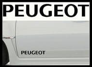 PEUGEOT CAR BODY DECALS