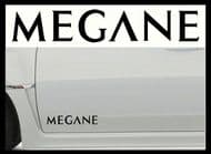 RENAULT MEGANE (NEW) CAR BODY DECALS