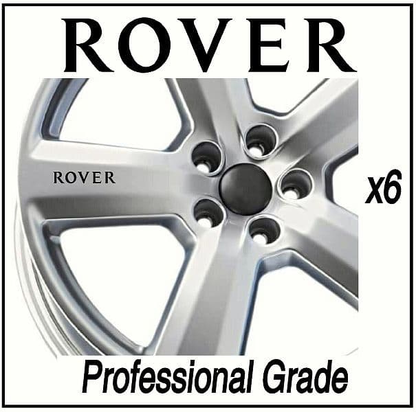 ROVER CAR WHEEL DECALS