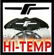 SUBARU FORESTER HIGH TEMPERATURE BRAKE CALIPER DECAL SET