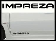 SUBARU IMPREZA CAR BODY DECALS
