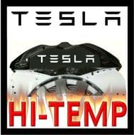 TESLA HIGH TEMPERATURE BRAKE CALIPER DECAL SET