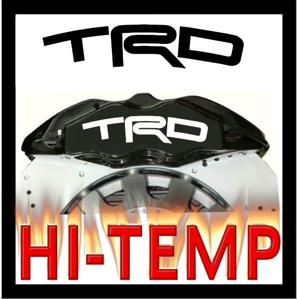 TRD Brake Caliper Decals / Stickers / Graphics Set