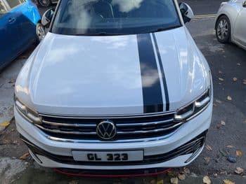 Universal car stripes for bonnet  sports and racing decals