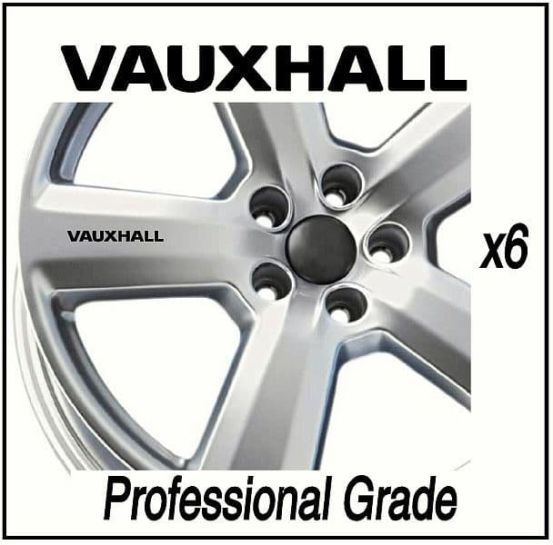 Vauxhall Car Wheel Decals