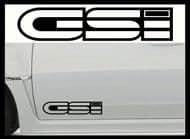 VAUXHALL GSI CAR BODY DECALS