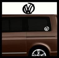 VOLKSWAGEN RACING LOGO CAR BODY DECALS