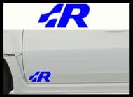 VOLKSWAGEN RACING "R" CAR BODY DECALS