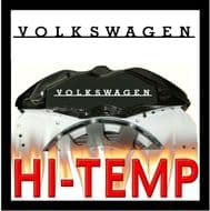 VOLKSWAGEN RETRO HIGH TEMPERATURE BRAKE CALIPER DECAL SET