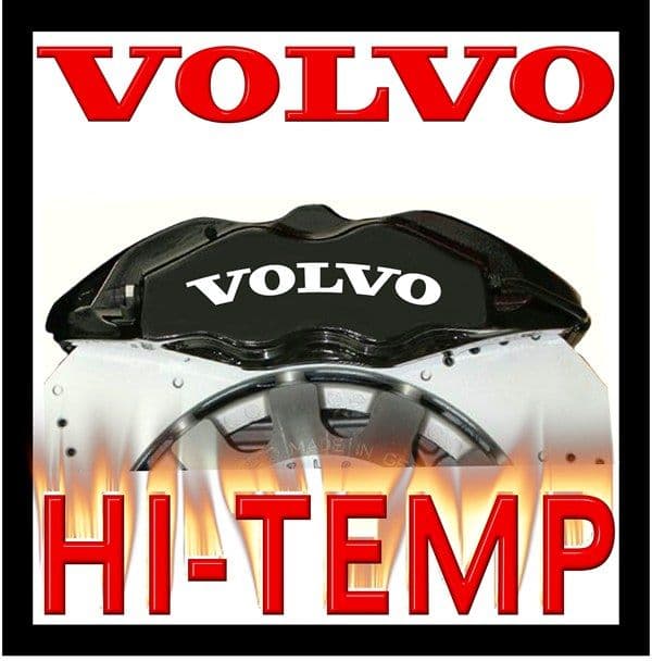 VOLVO HIGH TEMPERATURE BRAKE CALIPER DECAL SET