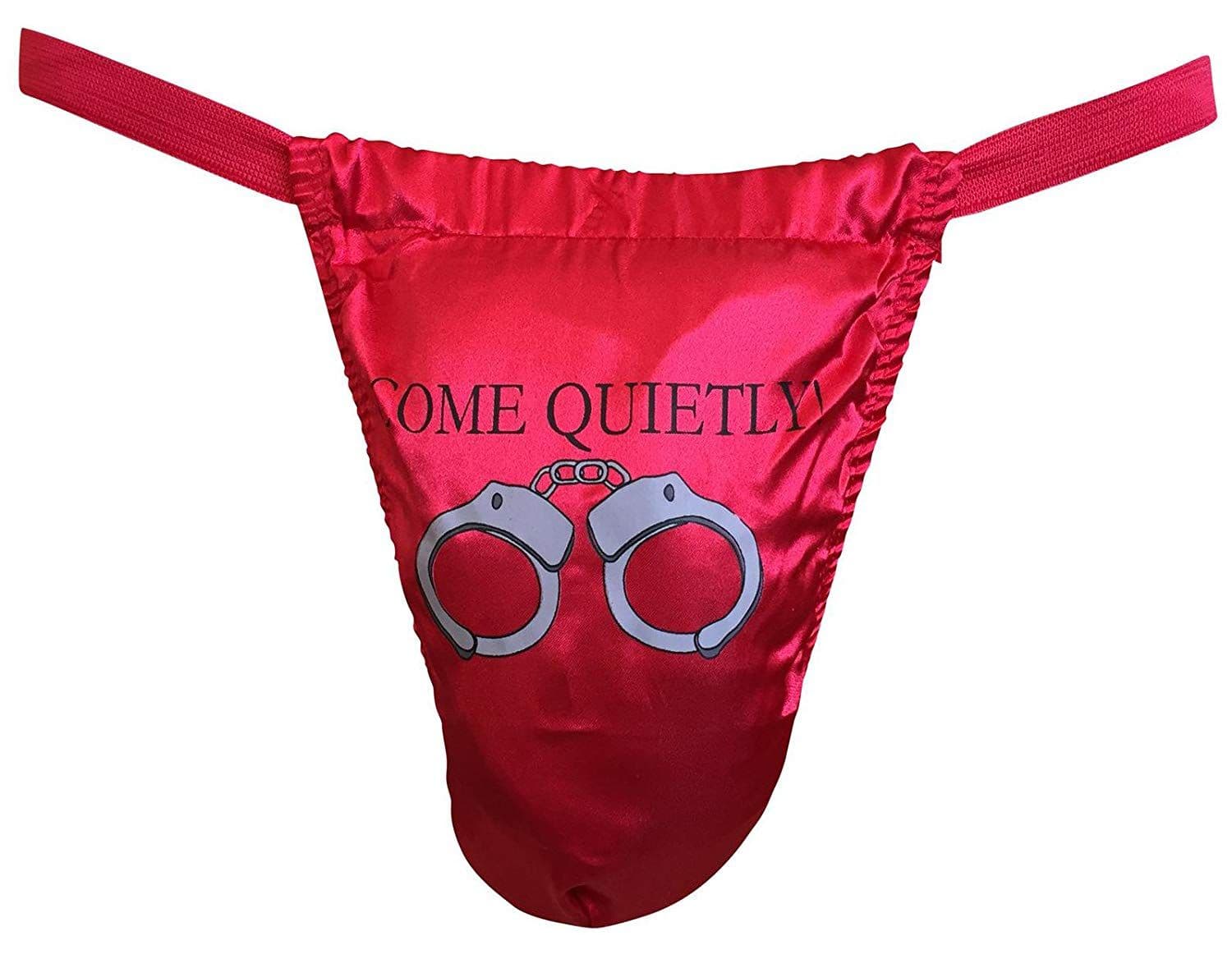 Come Quietly Men s Novelty Pouch Thong