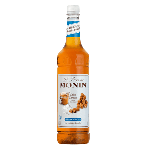 Reduced Sugar Salted Caramel Syrup Monin 1L