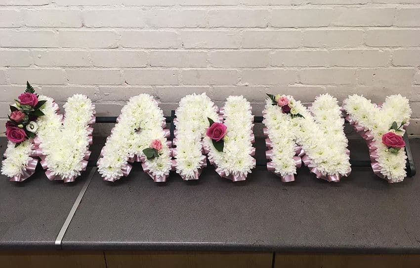 Nanny Funeral LettersFuneral letter Wreaths Chelmsford Witham
