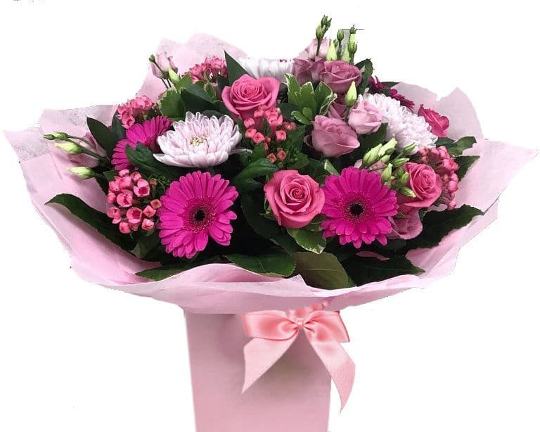 Pink Florists Choice BouquetEssex FloristsBlossom florist