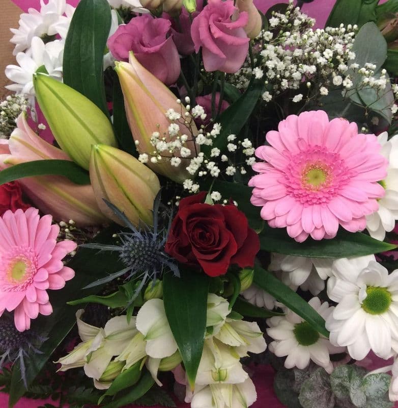 Single Red Rose Bouquet for delivery in Essex