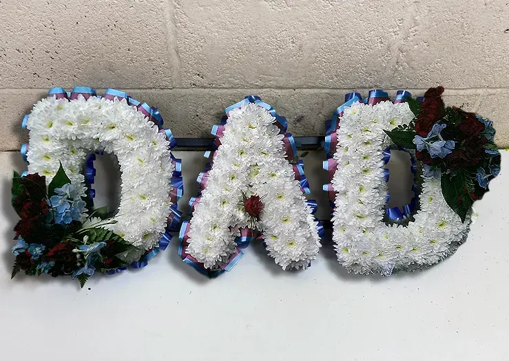 West Ham Funeral Flower Letters Blossom Florists Essex