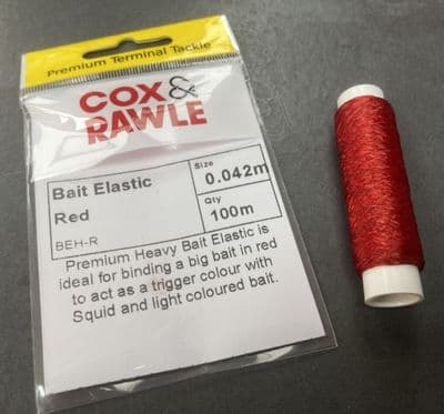 Cox & Rawle Premium Bait Elastic - 100m Coloured