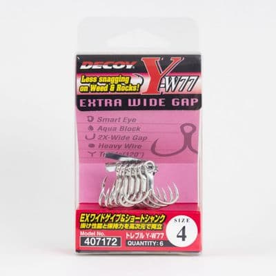 Decoy Y-W77 Treble Hook