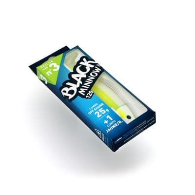 Fiiish Black Minnow 120 Off Shore Combo Kit - 25g Chart/White