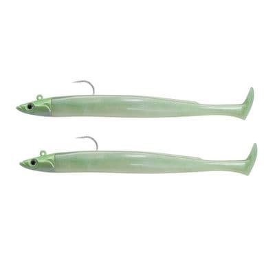 Fiiish Crazy Paddle Tail 150 Double Combo - 10g Pearl Green