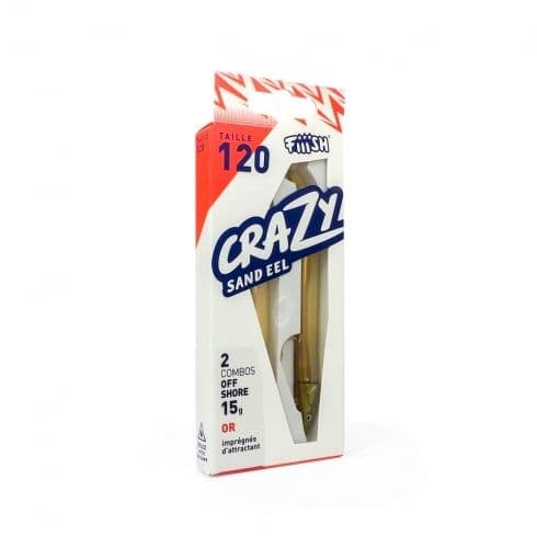 Fiiish Crazy Sandeel 120 Double Combo Kit