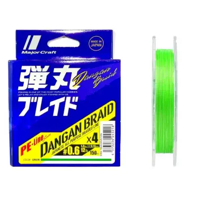 Major Craft Dangan Bullet Braid x4 - 150m
