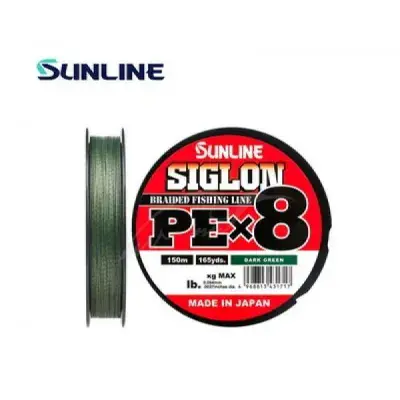 Sunline Siglon PE X8 - 300m Dark Green