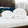 Continental Queen Mulberry Silk-Filled Duvets - Pure Luxury