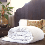 Premium Continental Queen Silk-Filled Duvet