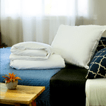 Single Size Spring|Autumn Silk-Filled Duvet + Silk-Filled Mattress Topper + Silk-Filled Pillow