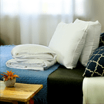 Single Size Summer Silk-Filled Duvet + Silk-Filled Mattress Topper + 2 Silk-Filled Pillows