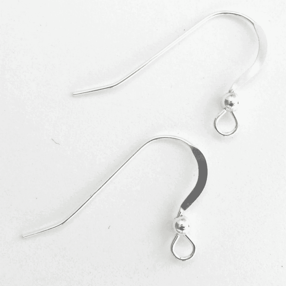 Sterling silver fish hook ear wires Clearance