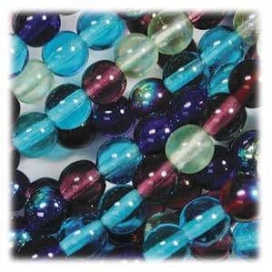 100 Czech Druk Round beads 4mm - Gemtones