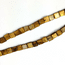 Brown Shell 8mm Square Beads 16 Inch