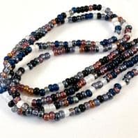 Czech Preciosa glass Seed Beads 6/0 Pebblestone