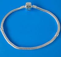 Silver plated Charm Bracelet chain