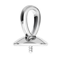 Sterling Silver Bail For Pearl