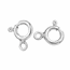 Sterling silver bolt ring clasps 5.5mm
