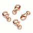 Sterling Silver Trigger Clasp Rose Gold