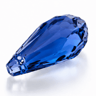 Swarovski Crystal 6000 pendant 11mm Sapphire