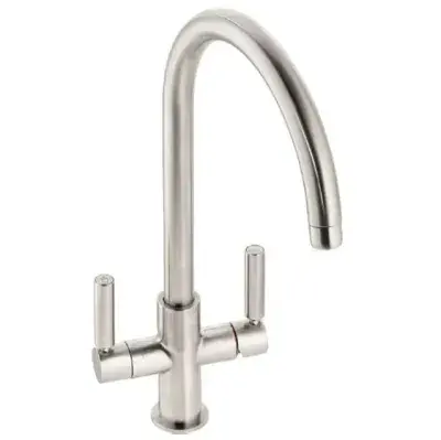 Abode Globe Brushed Nickel Monobloc Filtered Water Tap AT2174