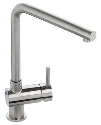 Abode Quala Single Lever Monobloc Mixer With Swivel Spout Stainless Steel AT1198