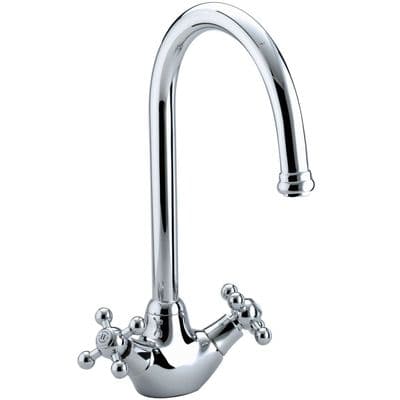 Bristan Kingsbury Easyfit Sink Mixer Kitchen Tap Chrome KG SNK EF C