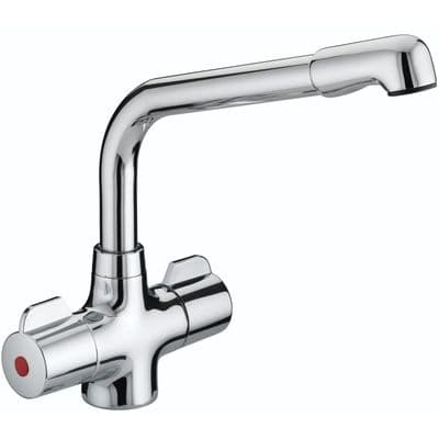Bristan Manhattan Easyfit Sink Mixer Kitchen Tap Chrome MH SNK EF C
