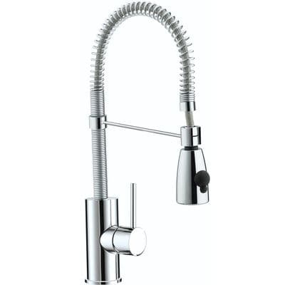 Bristan Target Sink Mixer with Pull Out Spray Kitchen Tap Chrome TG SNK C