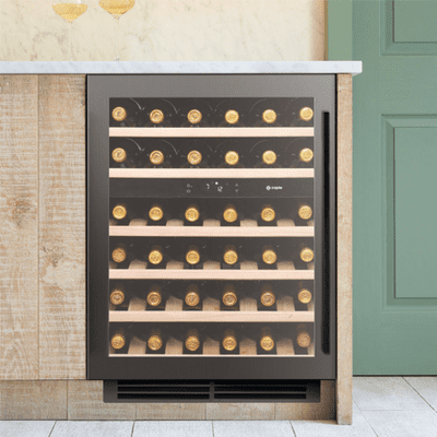 Caple Undercounter Dual Zone Wine Cooler Gunmetal Wi6135GM