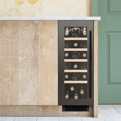 Caple Undercounter Single Zone Wine Cooler Gun Metal Wi3125GM