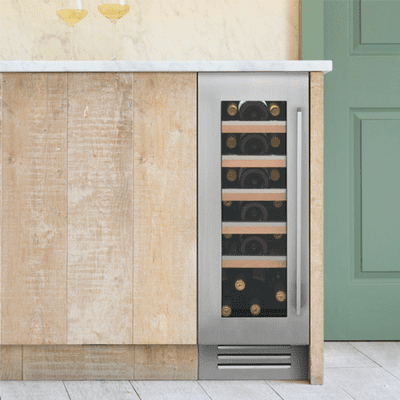 Caple Undercounter Single Zone Wine Cooler Stainless Steel Wi3150