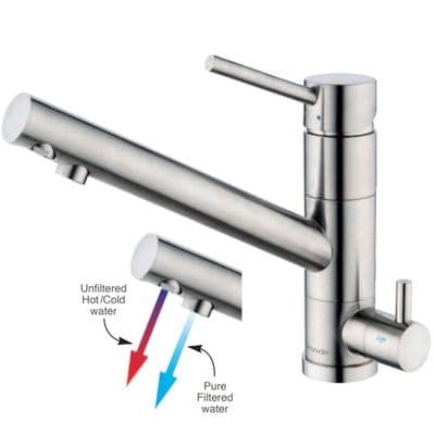 Clearwater Alpha Chrome Pure Filter Kitchen Tap ALP2CP